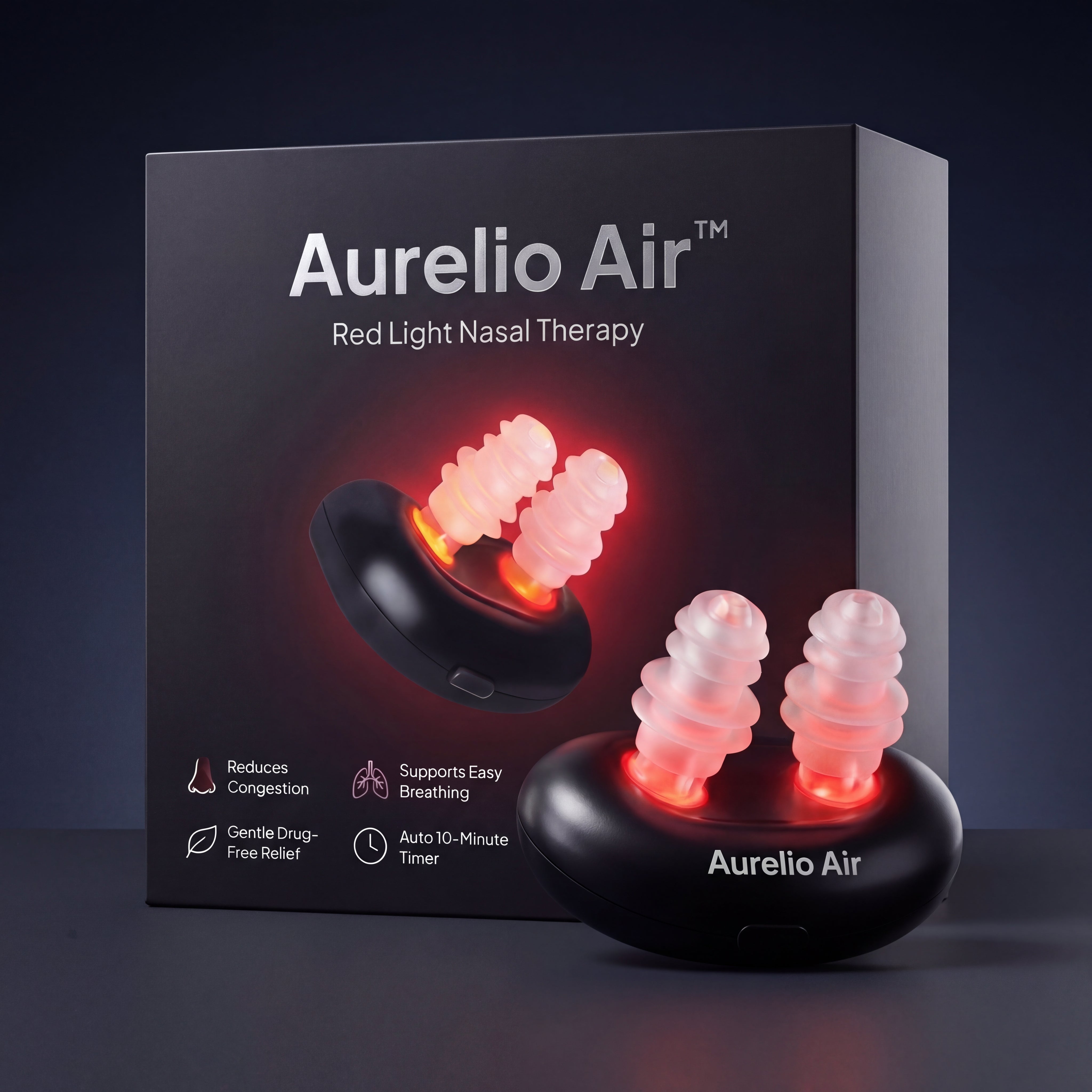 Aurelio Air™ – Adem vrijer, zonder sprays